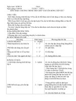 giáo án TD lớp 4 mới cả năm