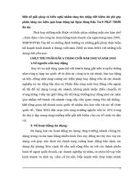 Một số giải pháp và kiến nghị nhằm tăng thu nhập tiết kiệm chi phí góp phần nâng cao hiệu quả hoạt động tại Ngân Hàng Đầu Tư