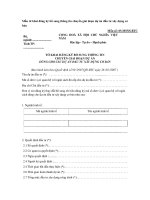 Mẫu tờ khai đăng ký bổ sung thông tin chuyển giai đoạn dự án đầu tư xây dựng cơ bản