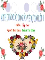 Bài soạn TĐ Trống đồng Đông Sơn