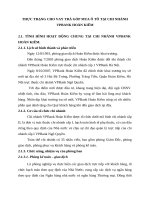 THỰC TRẠNG CHO VAY TRẢ GÓP MUA Ô TÔ TẠI CHI NHÁNH VPBANK HOÀN KIẾM