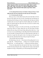 THỰC TRẠNG CÔNG TÁC KẾ TOÁN TIÊU THỤ VÀ KẾT QUẢ TIÊU THỤ TẠI CÔNG TY TRÁCH NHIỆM HỮU HẠN NHÀ NƯỚC MỘT THÀNH VIÊN KIM LOẠI MÀU THÁI NGUYÊN