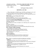 Gián án HỢP ĐỒNG LÀM VIỆC