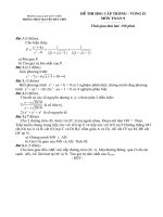 Bài soạn de thi toán 9