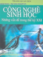 Công nghệ sinh học: Những vấn đề trong thế kỷ XXI