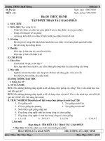 Gián án tuần 22tiết 41.NGỌC