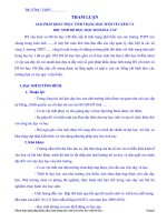 Tham luận khắc phục tình trạng HS yếu kém bỏ học, HS đầu cấp