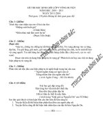 de thi hoc sinh gioi lop 9 vong huyen nam 2010