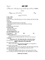 tiet 31 bai tap( chua bai tap trong sach bai tap)