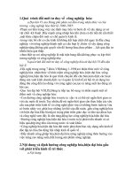 Quá trình đổi mới tư duy về công nghiệp hóa