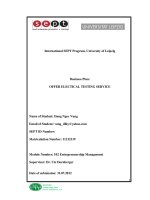 OFFER ELECTICAL TESTING SERVICE