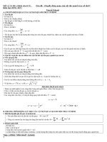 Bài giảng BT tự luận và trắc nghiệm về phần 