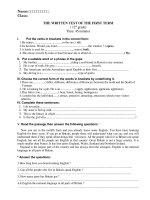 English Test 45''''- _ grade 12