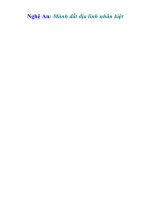 Bài soạn Nghệ An quê tôi(Hồ Chí Dũng-THCS Diễn Đoài-Diễn Châu-N.A gửi lên)