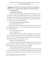 Một số biện pháp nâng cao hiệu quả sử dụng nguồn nhân lực tại công ty cổ phần cơ khí ô tô uông bí 