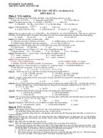 Kiểm tra HOÁ HỌC 12 HKI