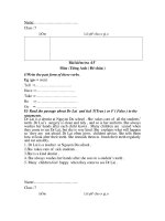 Bài soạn Bai 15'''' so 1 ki 2