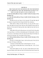 Thực trạng kế toán thành phẩm, tiêu thụ thành phẩm và xác định kết quả tiêu thụ thành phẩm tại Công ty cổ phần Vật liệu Xây dựng và Xây lắp Hưng Yên.