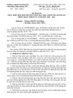 Bài giảng ĐỔI MỚI PPDH