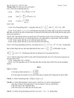 Bài giảng Bài Tap TET (Khoi 11)