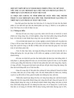 MỘT SỐ Ý KIẾN ĐỀ XUẤT NHẰM HOÀN THIỆN CÔNG TÁC KẾ TOÁN TIÊU THỤ VÀ XÁC ĐỊNH KẾT QUẢ TIÊU THỤ SẢN PHẨM TẠI CÔNG TY THIẾT BỊ VÀ SẢN PHẨM AN TOÀN VIỆT NAM