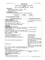 Tài liệu Buoi 1 lop 2 tuan 23