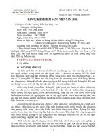 BẢN KIỂM ĐIÊM ĐẢNG VIÊN NĂM 2010