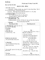 GIÁO ÁN TUẦN 14 CKTKN LỚP 1 MỚI