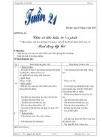 Tài liệu giáo án lớp 2 B