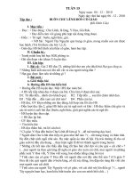 GIÁO ÁN LỚP 5 TUẦN 15 (KNS)