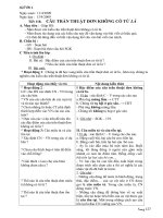 Bài giảng giao an van 6 HKII dang sai