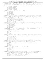 Bài giảng CÂU HỎI TRẮC NGHIỆM ANDEHYT AXIT