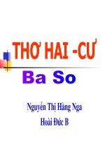 Gián án tho Hai- cu