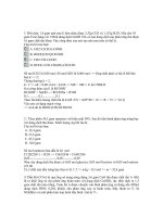 Tài liệu Những câu hóa hay trong đề thi đại học