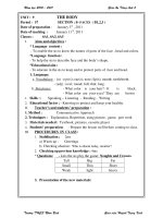 Bài soạn E 6 Unit 9 - 4