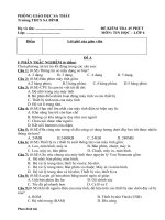 Bài giảng đề kiểm tra 1 tiết(phan đình hải)