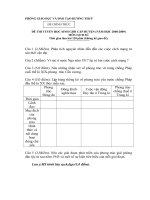 Bài giảng HSG LỊCH SỬ-  HUYỆN HƯƠNG THÚY 2008-2009