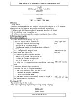 Bài soạn GA 1 TUAN 21 - CKT - KNS- 3 COT