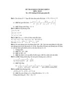 Bài giảng Đề tham khảo HSG lớp 9