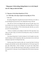 Tổng quan về thị trường chứng khoán và cơ sở lý thuyết của các công cụ toán tài chính