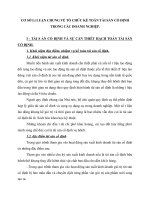 CƠ SỞ Lí LUẬN CHUNG VỀ TỔ CHỨC KẾ TOÁN TÀI SẢN CỐ ĐỊNH TRONG CÁC DOANH NGHIỆP