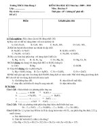 Tài liệu đề hóa 9 2