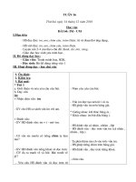 Giáo án 1- Tuần 16