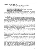 Bài soạn BAI PHAT BIEU KG