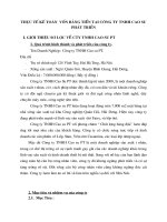 thực tế kế toán  vốn bằng tiền Tại công ty tnhh cao su phát triển