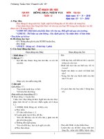 Bài giảng Lớp 2 - Tuần 13