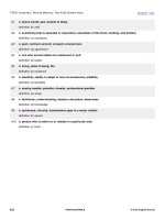 3420 TOEIC vocabulary tests words by Meaning part 96