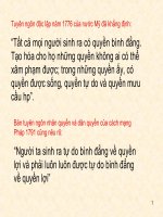 Bài soạn Bai 3- Cong dan binh dang truoc phap luat