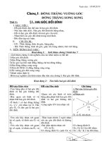 Bài giảng GIÁO ÁN HÌNH 7 CHUẨN 2010