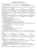 BT dao động và sóng ĐT